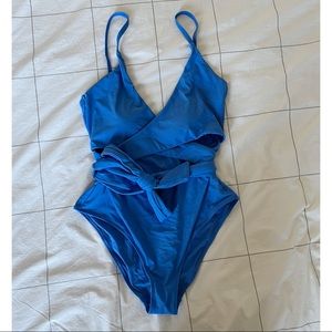 Aerie wrap one piece swimsuit